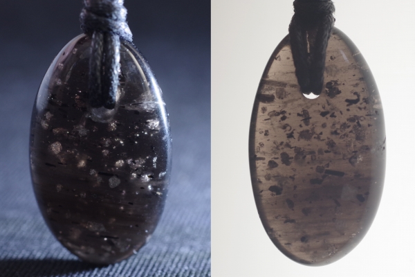 長長野県和田峠産黒曜石　大珠