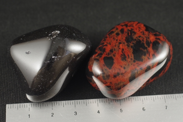 和田峠産黒曜石×北海道産十勝石セット