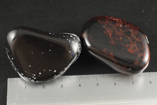 和田峠産黒曜石×北海道産十勝石セット