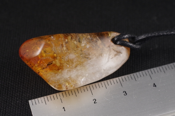 天然石ペンダント　シトリン（黄水晶）