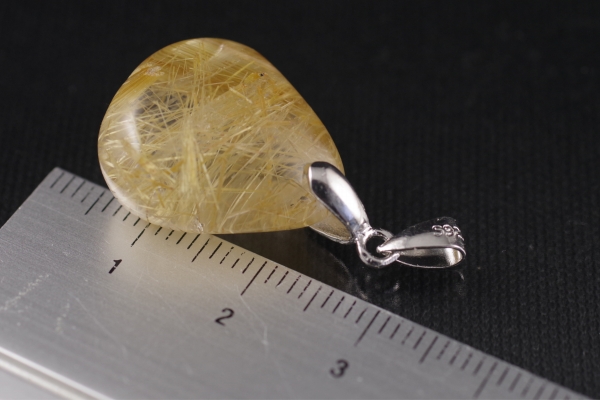  rutile quartz pendant top 