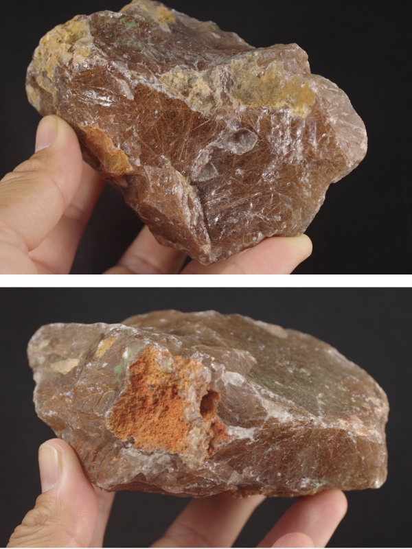  rutile quartz raw ore 