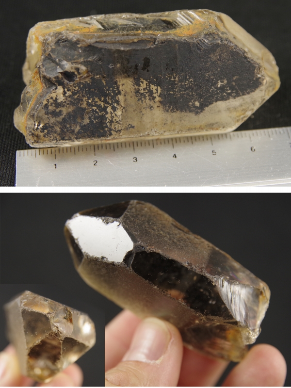 スモーキークォーツ原石結晶