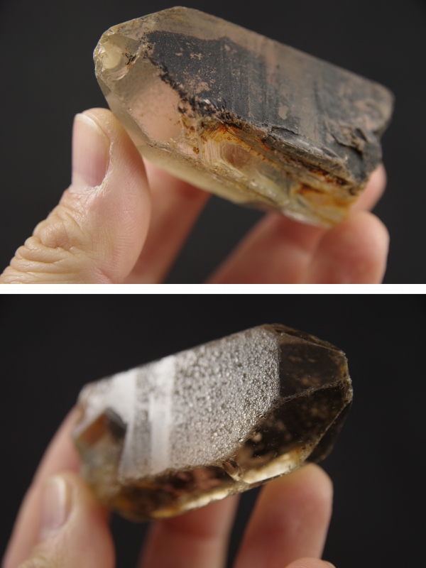 スモーキークォーツ原石結晶