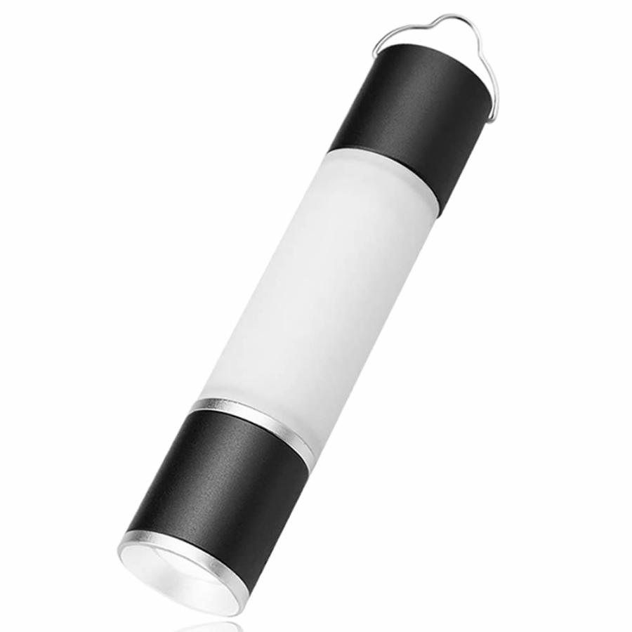 2個セット LEDランタン 充電式 USB 明るい 懐中電灯 テントライト キャンプライト ハンディライト ズーム 昼白色 電球色 暖色 スマホ アウトドア RANTOU |  | 06