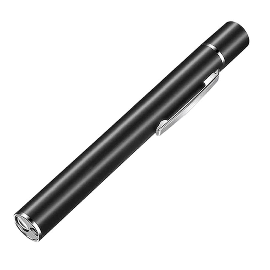 ハンソヒ ペンライト ペンライト led 懐中電灯 ミニ ダブル光源 小型 ペン型ライト
