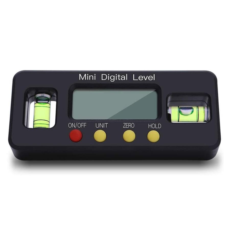 デジタル角度計 水平器 デジタル マグネット ミニ 水平機 デジタル表示