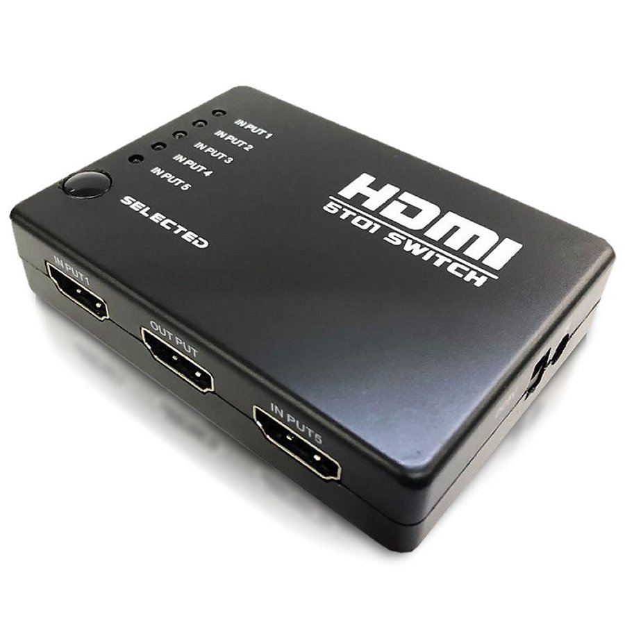リモコン付き HDMI セレクタ 切替器 スイッチャー 5:1 5入力 1出力 フルHD 3D対応 HDMI Ver1.4 HDCP対応 HSW5｜ishino7｜05