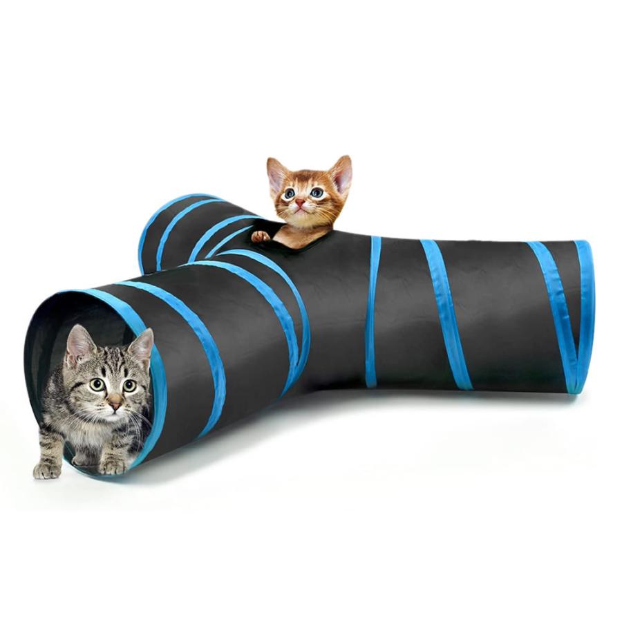 愛猫の大冒険 キャットトンネル  猫用 3道 折りたたみ式 スパイラル  ペット おもちゃ 洞窟 楽しい CATTTTON｜ishino7｜07