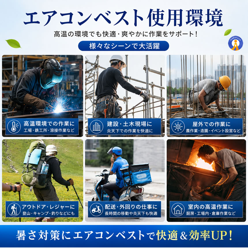 2着セット エアコンベスト ファン付きベスト USB給電 3段階風量調節