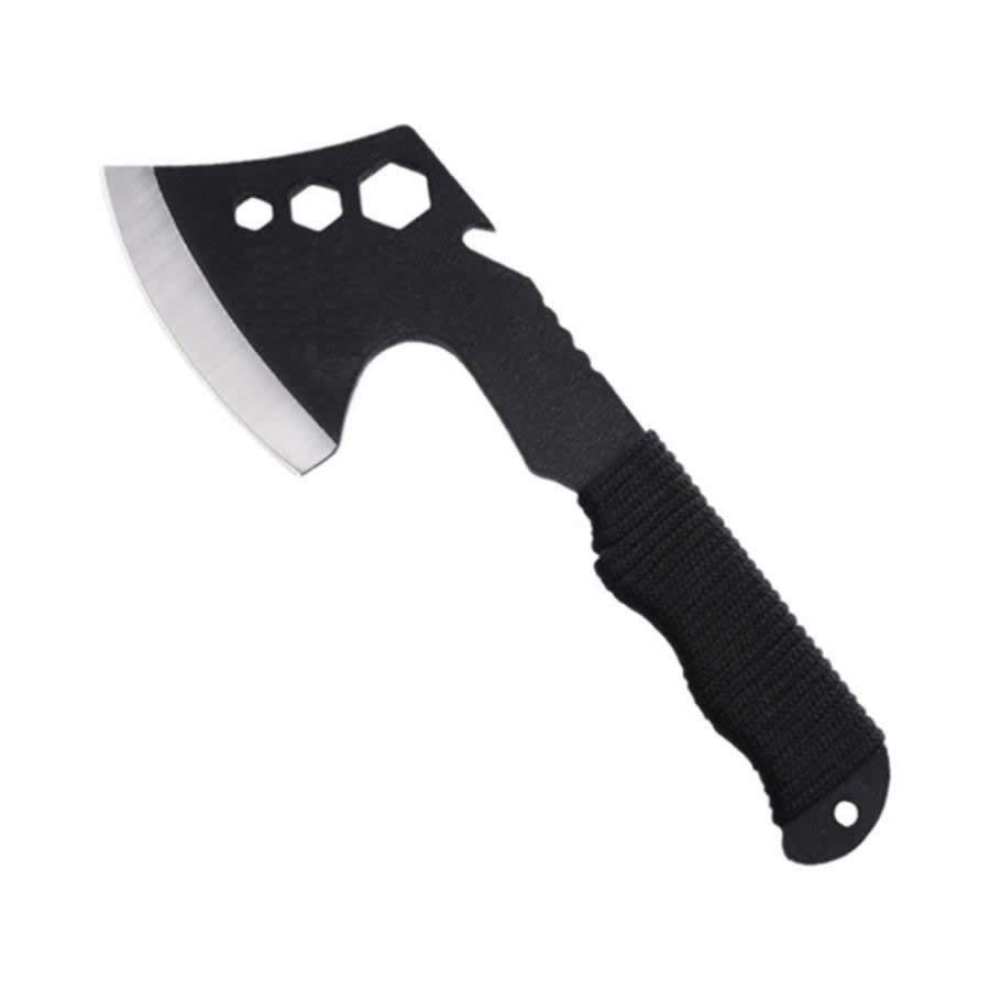 斧 コンパクト 薪割り手斧 28cm キャンプ カバー付き 焚き火 BBQ