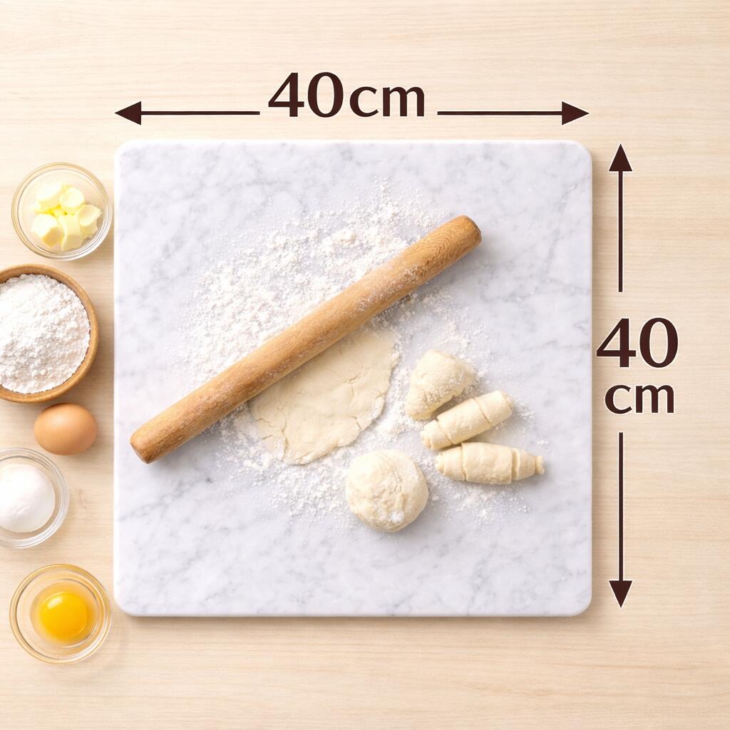 大理石 のし台 40×40cm Lサイズ パンこね台 パン作り お菓子作り ピザ