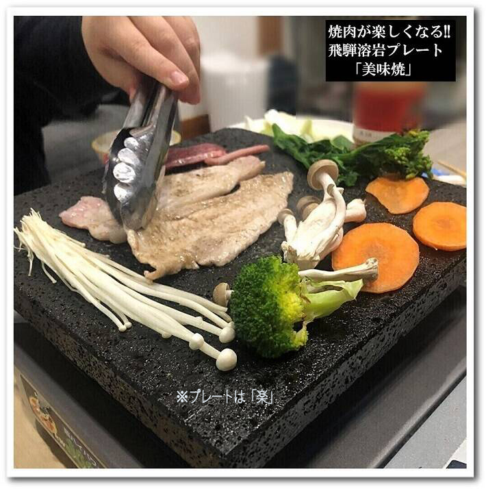 飛騨溶岩石プレート「楽」25 約 25 × 2.2 cm 加工無し 溶岩