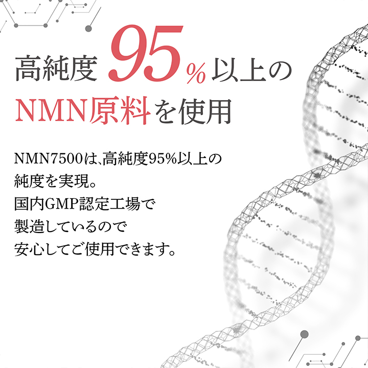 医食同源ドットコム NMN 7500 60粒/ サプリメント ニコチン