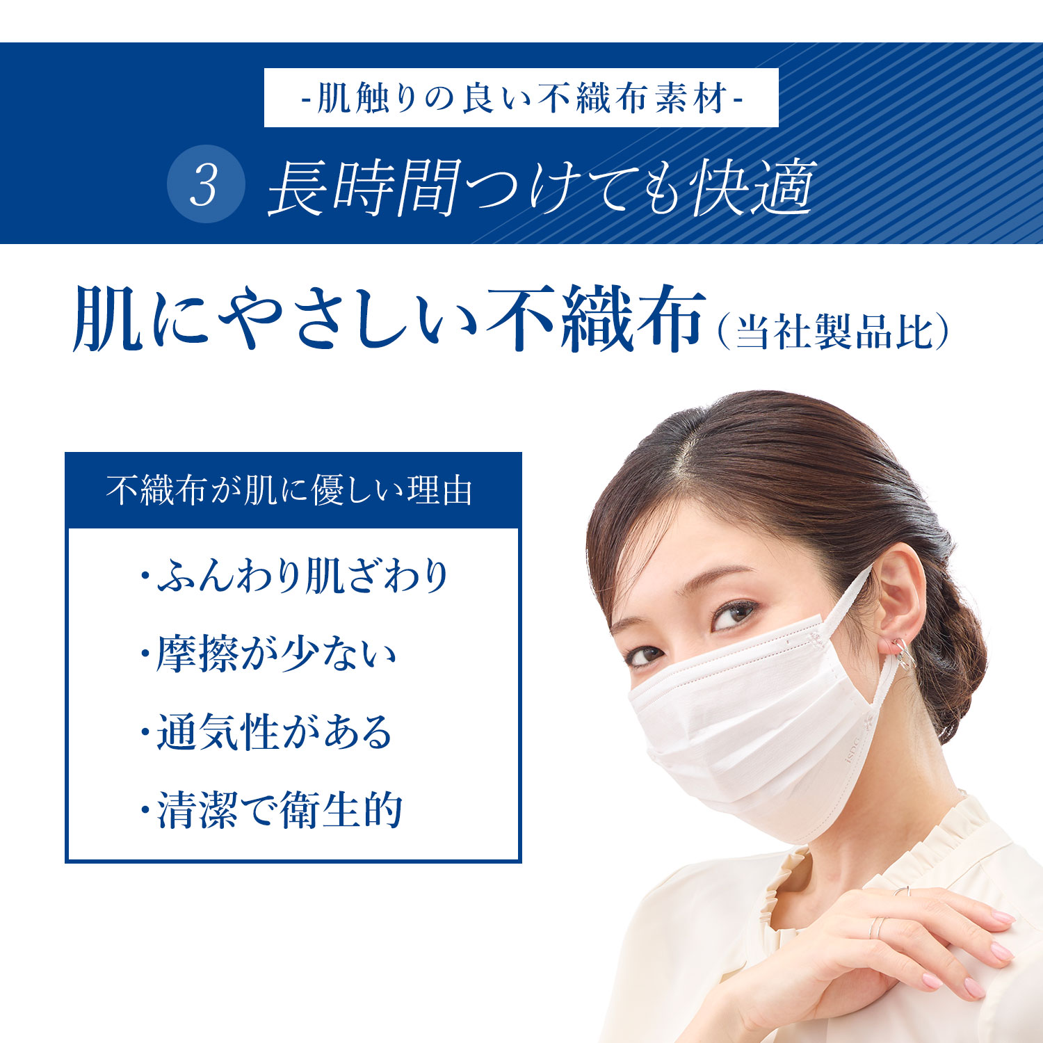 医食同源ドットコム 【65枚】FUWARAKU 不織布マスク ふつうサイズ