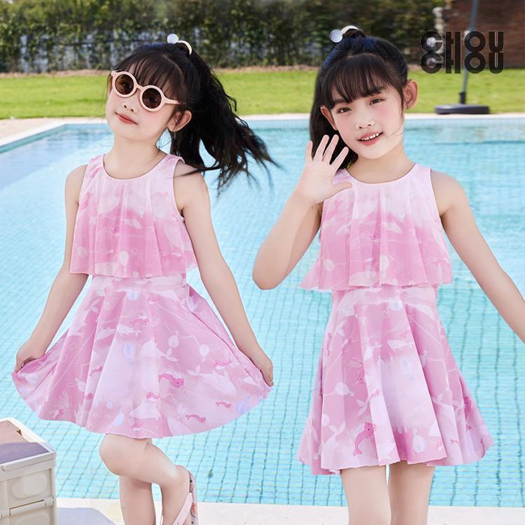 セパレート 水着【期間特典限定】温泉用 子供可愛い 韓風 女児水着 ビーチ旅行用 女の子水着ショートパンツ 保育園 夏 プール レッスン 水泳 90 100 150 160 |  | 01