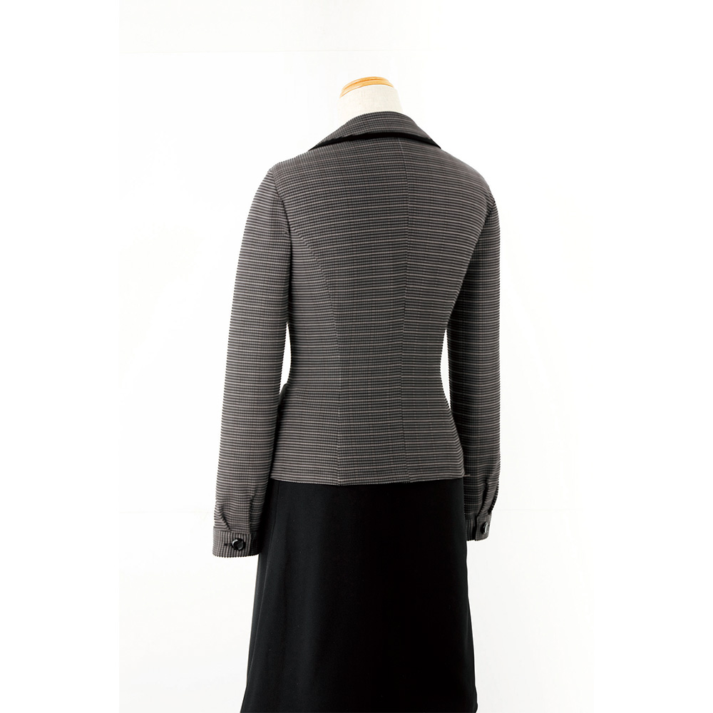 en joie アンジョア 長袖オーバーブラウス 17号 19号 レディース