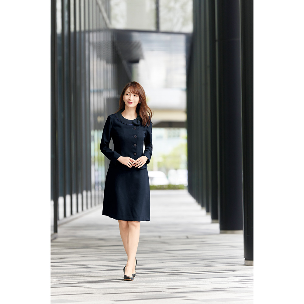 ジョア en joie アンジョア 長袖オーバーブラウス 5号〜15号