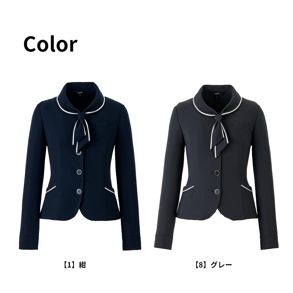長袖ブラウス　5号〜15号　JOIE01030 ジョア en joie アンジョア 長袖オーバーブラウス 5号〜15号
