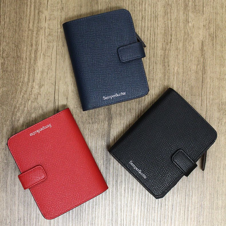 財布 L字 二つ折り財布 返品不可商品 レザー 男女兼用 レディース メンズ センペルアンドコッテ Semper&cote ブランド 小さい 本革 日本製 isscs メール便可1 Semper&cote センペルアンドコッテ 財布 L字 二つ折り財布 レザー 男女