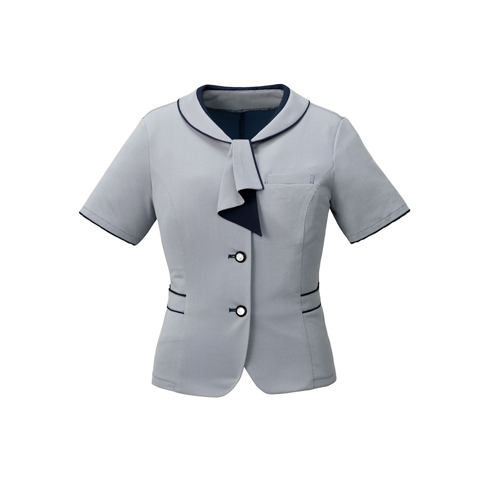 FOLK nuovo フォーク ヌーヴォ  5号〜19号 オーバーブラウス(ホルダループ) レディース 事務服 オフィス ビジネスカジュアル fb71360 宅配のみ ジョア FOLK nuovo フォーク ヌーヴォ 5号〜19号 オーバーブラウス