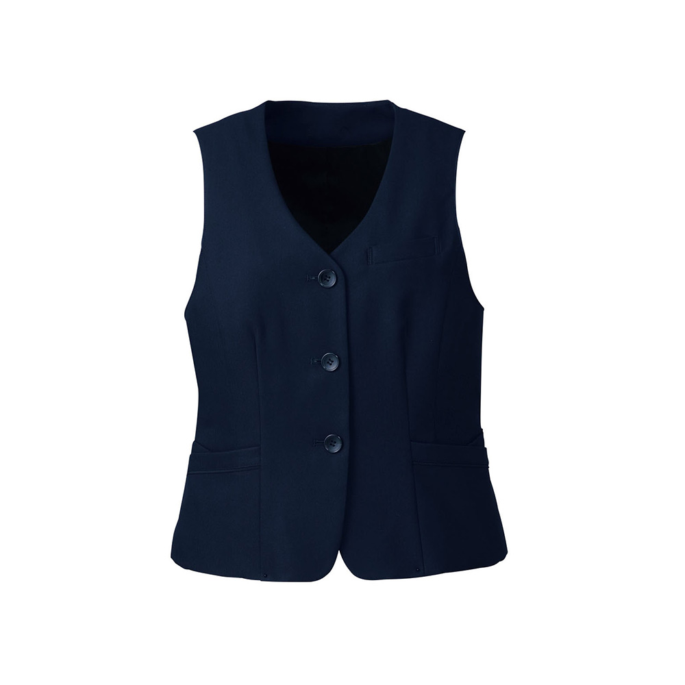 FOLK nuovo フォーク ヌーヴォ  21号 23号 レディース ベスト(ホルダーループ付) チェック 事務服 医療事務 ビジネスカジュアル fv36278 宅配のみ ジョア FOLK nuovo フォーク ヌーヴォ 21号 23号 レディース ベスト