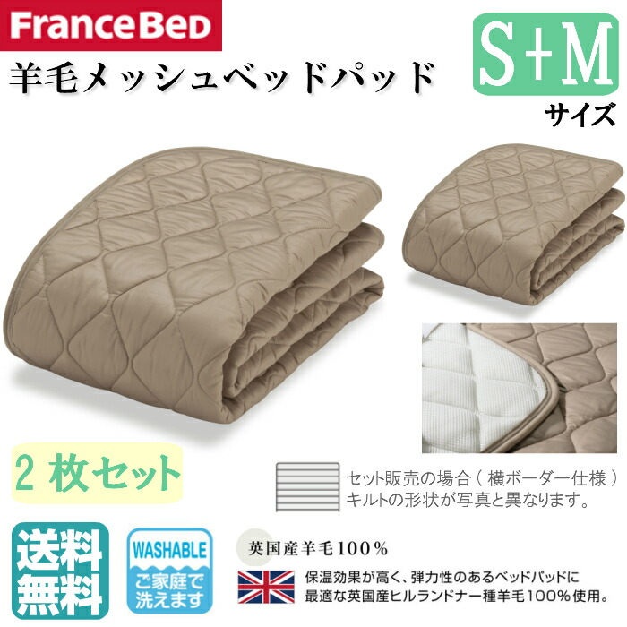 フランスベッド（FRANCEBED） お得な2枚セット オールシーズン対応