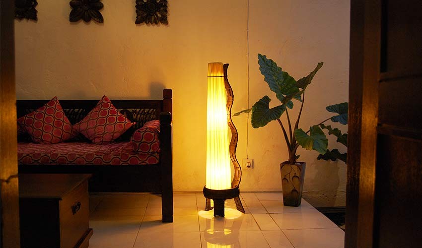 LED電球付】アジアン照明 おしゃれ照明 フロアライト フロアスタンド