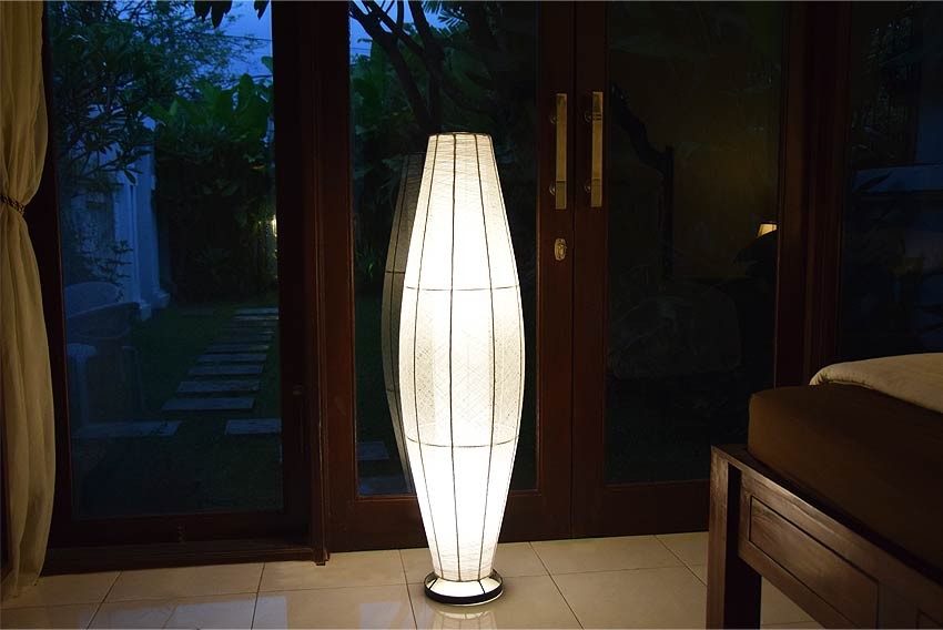 LED電球付】アジアン照明 おしゃれ照明 フロアライト フロア