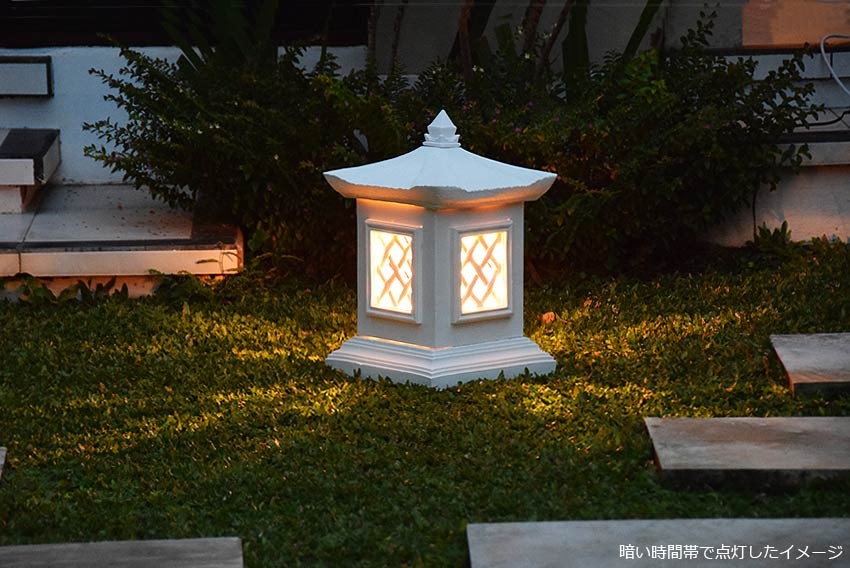 照明 アジアン。お庭やデッキ、玄関等の門灯や庭園灯。屋外用照明ガーデンライト