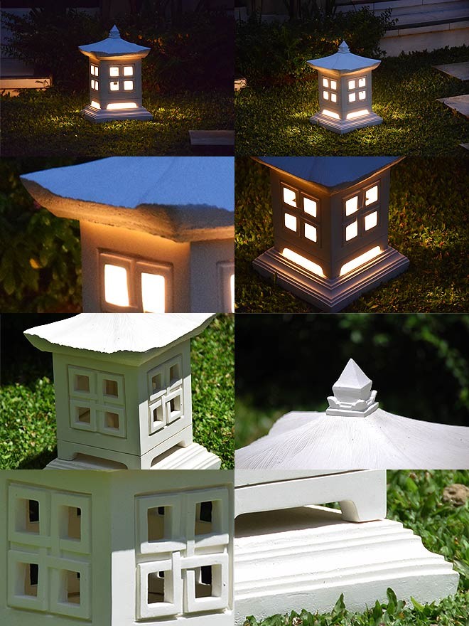 照明 アジアン。お庭やデッキ、玄関等の門灯や庭園灯。屋外用照明ガーデンライト