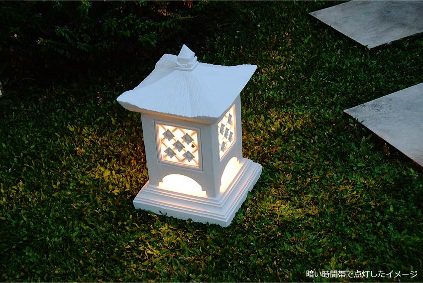 照明 アジアン。お庭やデッキ、玄関等の門灯や庭園灯。屋外用照明ガーデンライト