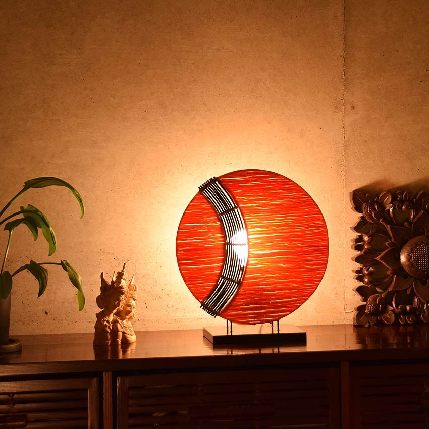 LED電球付 アジアン照明 おしゃれ照明 卓上ライト テーブル