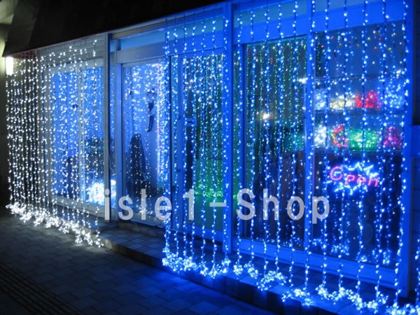 LEDナイアガラ イルミネーション400球(ブルー) クリスマス LEDナイアガラ イルミネーション400球(ブルー) クリスマス