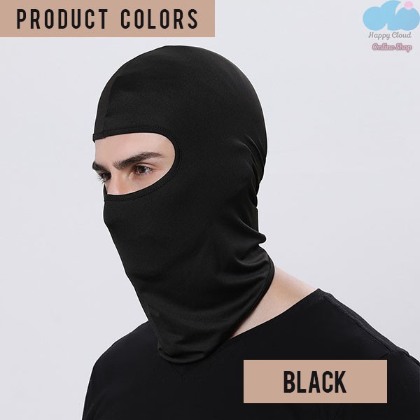 期間限定】 フェイスマスク バラクラバ 2個セット 黒 ネックウォーマー UV対策 防寒
