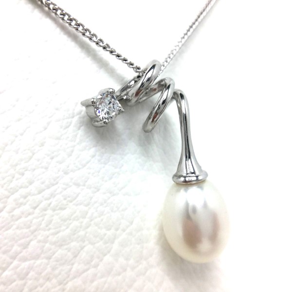 真珠 ペンダントトップ パール 淡水真珠 真珠ペンダント パール