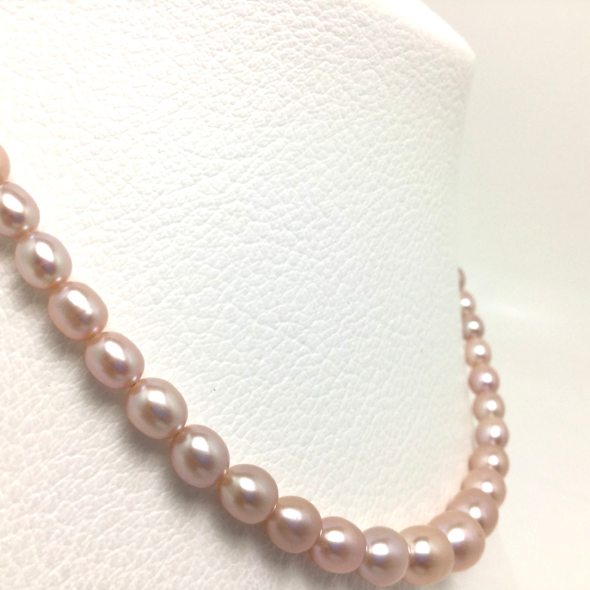 【フォロー割引適用】本真珠 淡水パール ネックレス 約9.0-9.5mm SIL フォロー割引適用】本真珠 淡水パール ネックレス 約9.0-9.5mm SIL