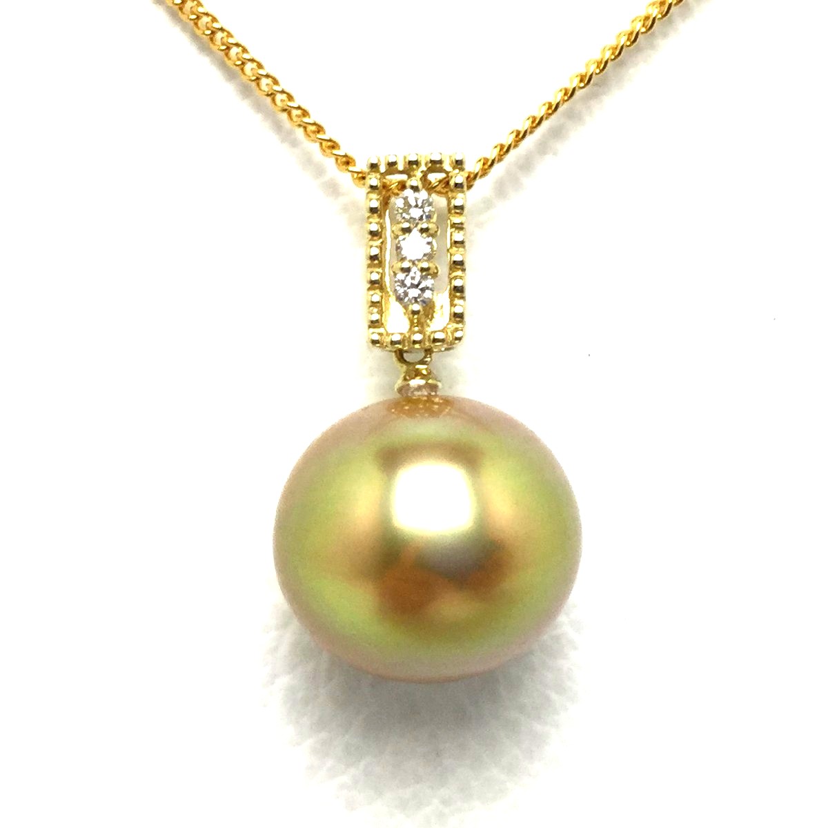 パールのペンダントヘッド 真珠 ペンダントトップ パール 白蝶真珠 真珠ペンダント パール