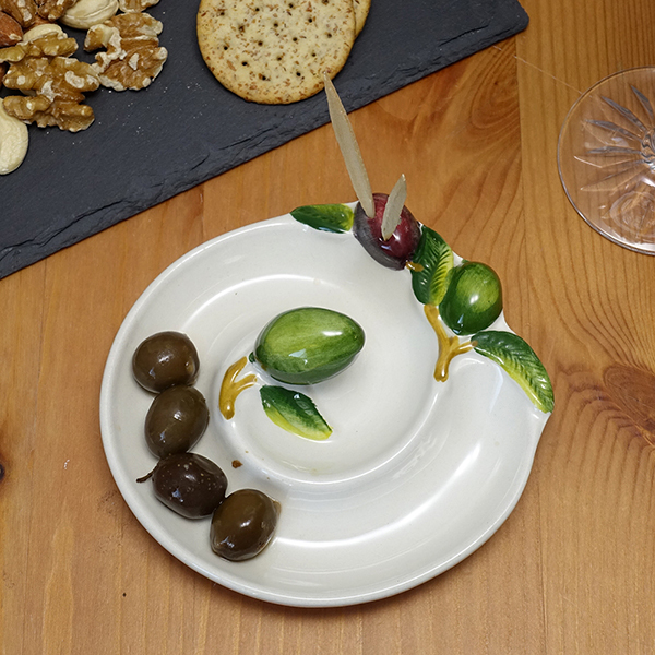 楽天市場】イタリア 洋食器 オリーブ専用 食器 12cm オリーブ柄