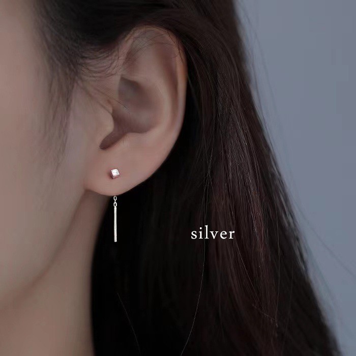 ピアス 揺れるピアス アメリカンピアス シンプル シルバー925 |  | 01