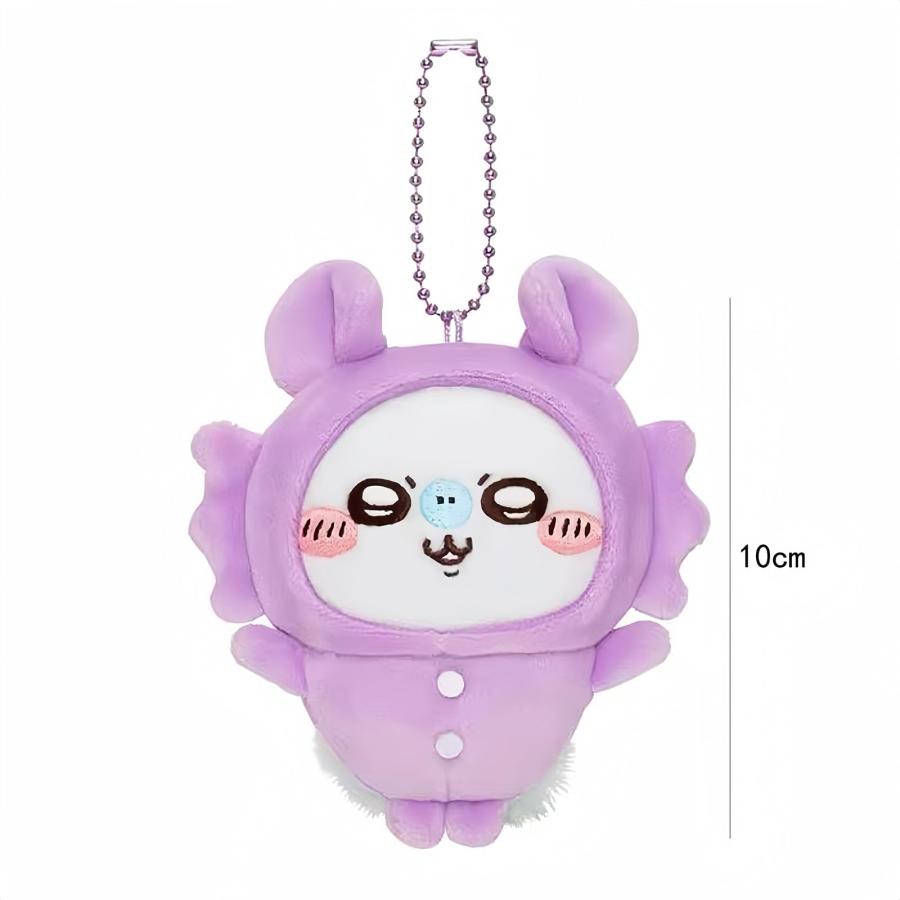 ちいかわ　パジャマパーティなマスコット　ちいかわ、ハチワレ、うさぎ ちいかわ ぬいぐるみ キーホルダー ハチワレ うさぎ マスコット