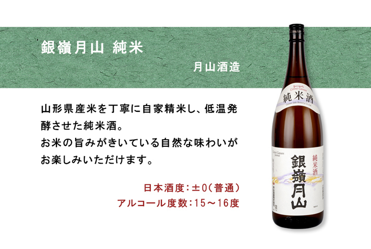 純米酒 一升瓶 5本 飲み比べセット 日本酒 1800ml 1.8L 常きげん 国士無双 両関 銀嶺月山 六歌仙 :10000114SET:逸酒創伝  - 通販 - Yahoo!ショッピング