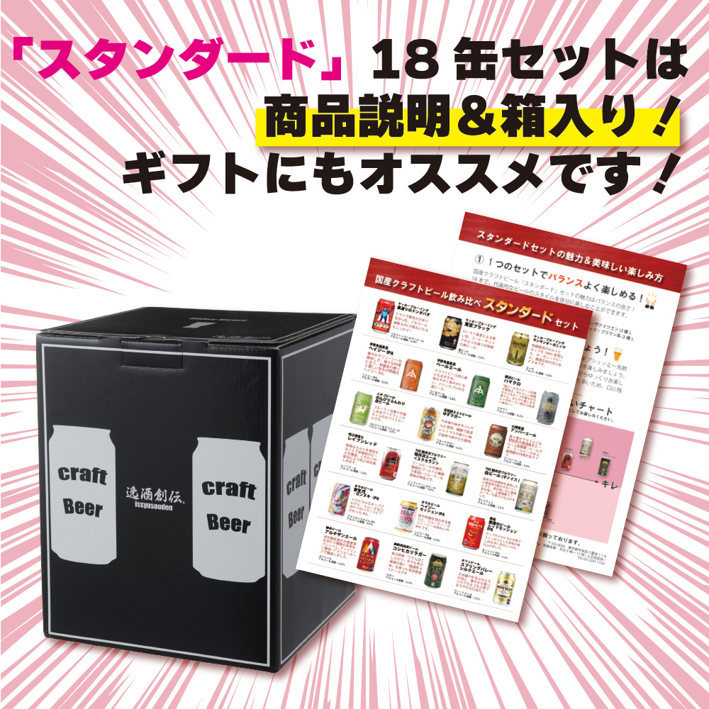 クラフトビール 飲み比べスタンダード18本07