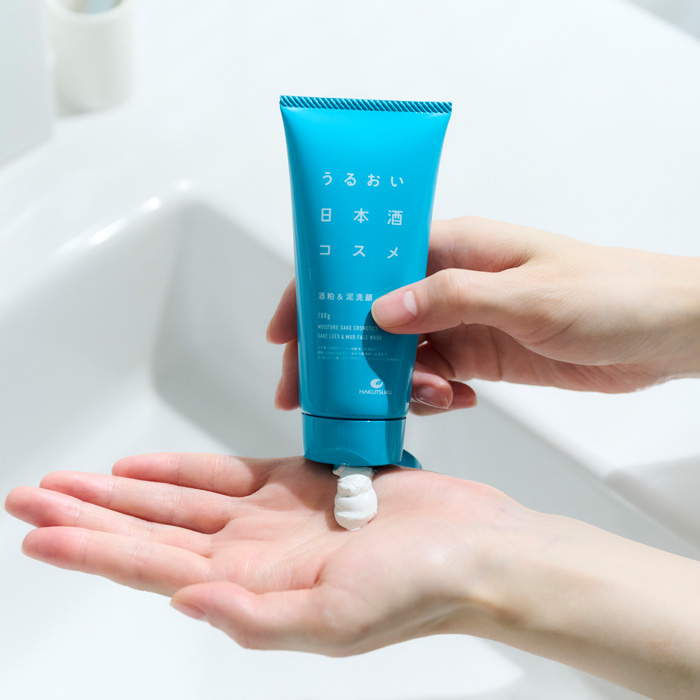 白鶴 うるおい日本酒コスメ 酒粕＆泥洗顔 100g 6本 スキンケア 洗顔