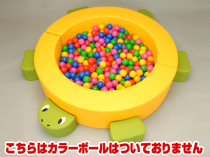 キッズコーナー ミニボールプール ショッキングピンク（カラーボール500個付） 教育施設家具