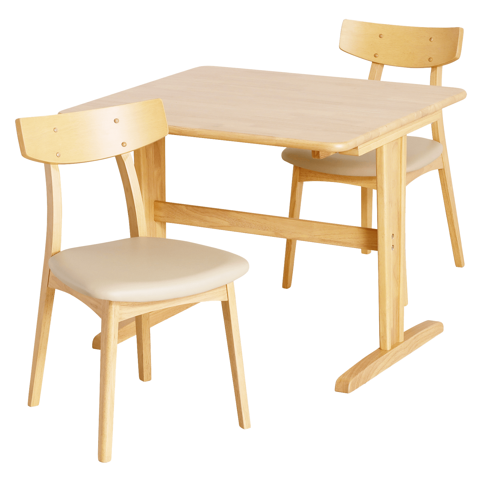 貞苅椅子製作所 ダイニングテーブルセット 3点 2人 2人掛け ダイニング