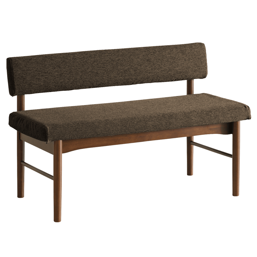 貞苅椅子製作所 ベンチ 幅105cm 2人掛け ダイニングベンチ カバー