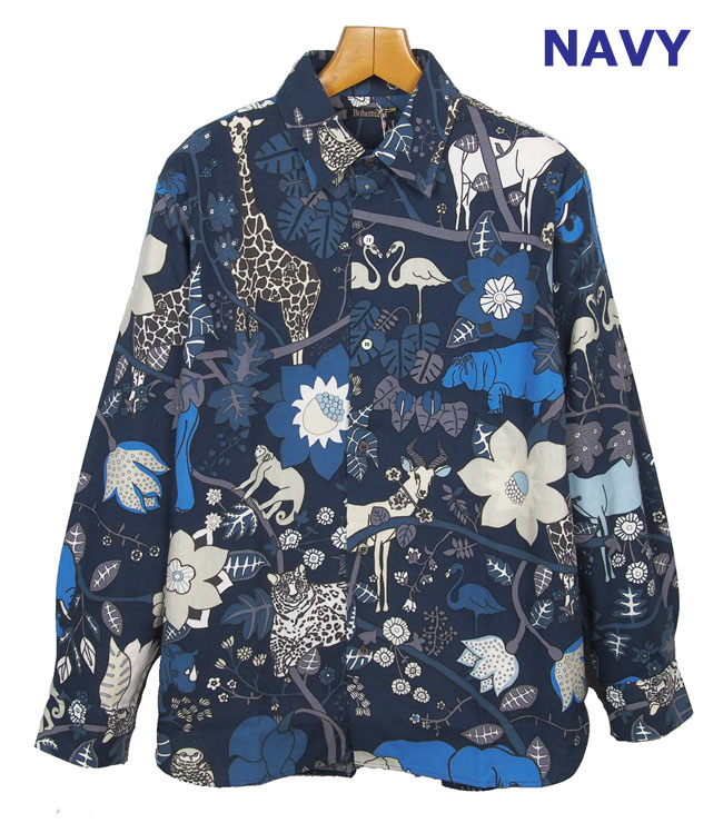 Bohemians ボヘミアンズ スウェットジャケット ジャングル柄 【公式通販】