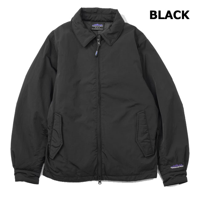 THOUSAND MILE（サウザンドマイル） PADDED ZIP JACKET ナイロン素材を 