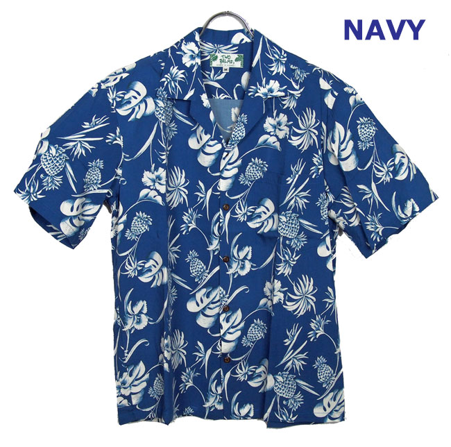 TWO PALMS アロハシャツ DREAM GARDEN made in HAWAII レーヨン100